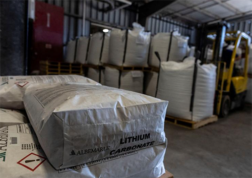 米アルベマール、利益予想を上方修正　ＥＶ用リチウム需要急増