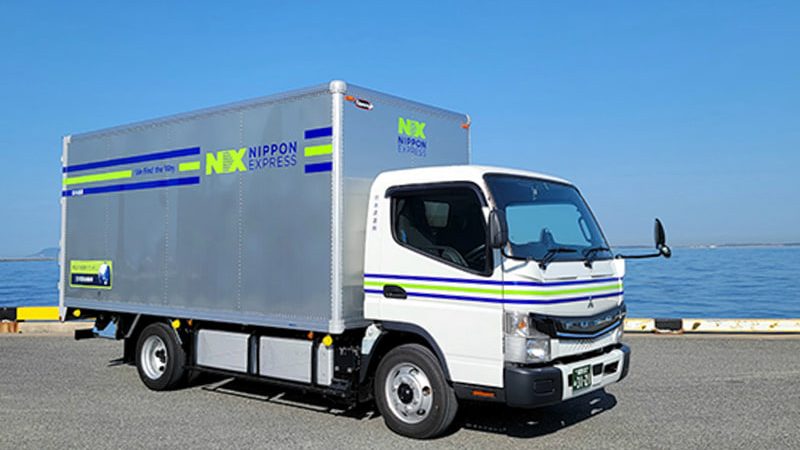 NEC、ENEOS、日本通運、福岡県内でEVトラックの経路充電の実証実験開始