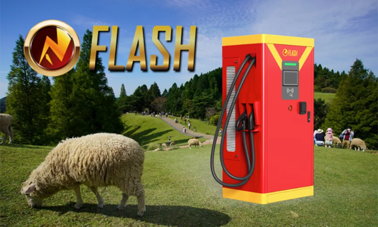充電速度180kwhを誇るEV超急速充電器FLASH六甲山牧場にテンフィールズファクトリー株式会社が設置へ