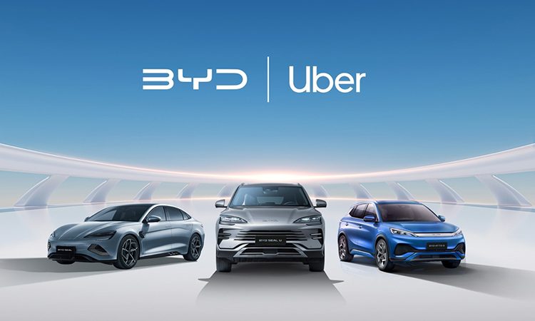 BYDとウーバーが世界で10万台のEVを導入、自動運転車も視野に