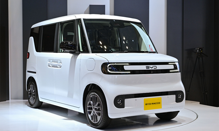 中国BYD、初の軽EV「ラッコ」を公開 26年夏に日本で発売へ