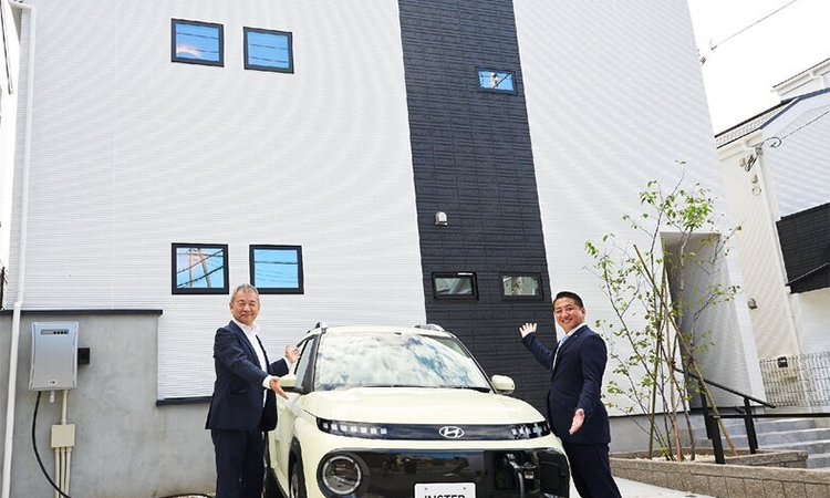 ヒョンデ『インスター』を蓄電源に活用、EV×住宅の新ライフスタイル提案開始
