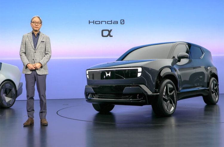 ホンダ、次世代バッテリEV「Honda 0シリーズ」3車種は2027年に日本へ導入と三部敏宏社長が言及