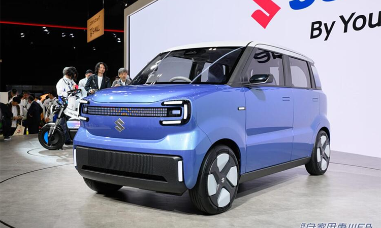 スズキらしさ満開。愛着が湧く、新世代の軽EVを初披露。【市販化も公言済みの電動モデル、まもなく正式デビューへ】
