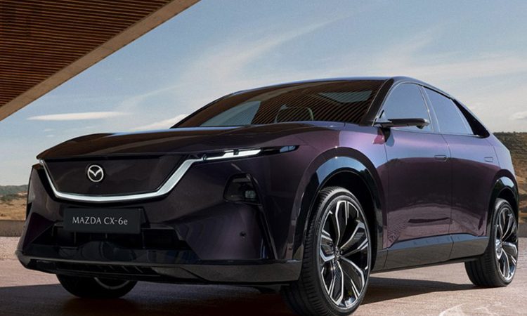 マツダ、新型バッテリEV 「CX-6e」を世界初公開 欧州で今夏発売予定、豪州で年内導入を計画